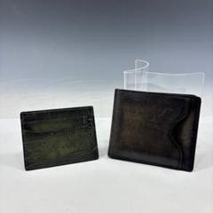 状態良【ベルルッティ本物】財布・カードケース/2点/まとめて/レザー