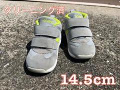 【美品】アシックス　スクスク14.5cm