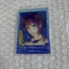 Free！オケコンチェキ風クリアカード 松岡凛 ノーマル