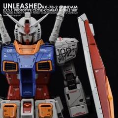 PG UNLEASHED ガンダムRX-78-2用蛍光水転写式デカール3枚セット
