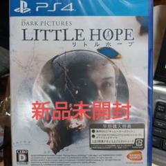 新品未開封　PS4 ダークピクチャーズ:リトル・ホープ