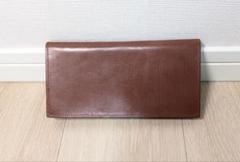 【未使用】ココマイスター　ブライドルブレンデルウォレット　ヘーゼル　小銭入れなし