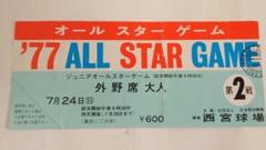 近鉄バファローズ 1998年シーズンシートチケット半券