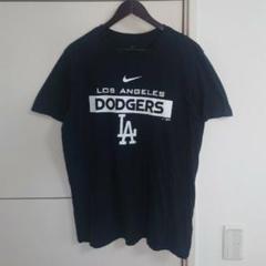 NIKE ナイキ Tシャツ MLBロサンゼルス・ドジャース 古着 メジャーリーグ