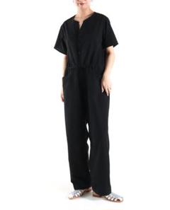 【美品・24SS】Le Melange オールインワン 黒 つなぎのサムネイル