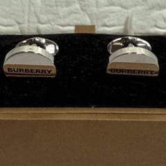 英国王室御用達】 バーバリー カフリンクス Burberry