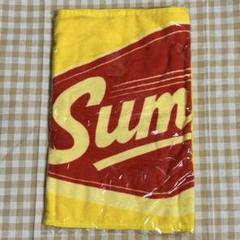 sumika ロゴフェイスタオル レッド 赤