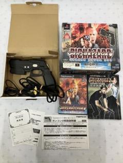 【PS2　バイオハザード　ガンサバイバー4&ガンコン2セット】攻略本付