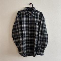 Windridge 長袖チェックシャツ 古着 着画有