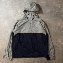 00s NIKE ナイロン　アノラックパーカー　マウンテン　ワンポイント　ロゴ