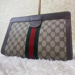 【希少】グッチGG　シェリーライン　スプリームキャンバスレザー　セカンドバッグ 楽天市場】GUCCI グッチ オールドグッチ クラッチバッグ