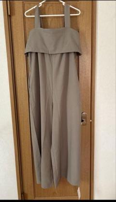 ベージュ オールインワン Sサイズ ストラップ付き