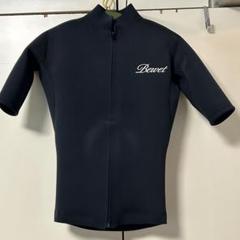 Bewet 半袖タッパー　オールブラック　ジャージ