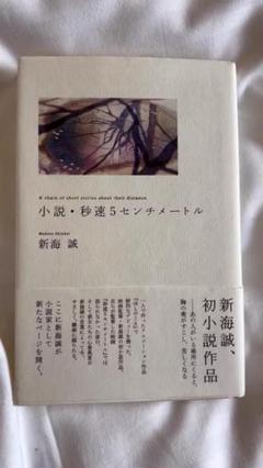 小説・砂選5センチメートル 新海誠
