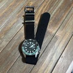 641 SEIKO 時計　ダイバーウォッチ　メンズ　6458-6000 ブラック SEIKO - 641 SEIKO 時計 ダイバーウォッチ メンズ 6458-6000