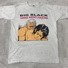 90s BIG BLACK Tシャツ スティーブアルビニnirvana 90s BIG BLACK Tシャツ スティーブアルビニnirvana