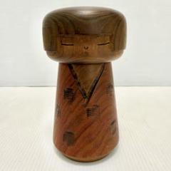 村上けん一　創作こけし 創作こけし 村上けん一作品 Kokeshi Doll