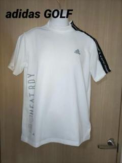 adidas HEAT.RDYアディダス ゴルフ 半袖 モックネック 白【XL】