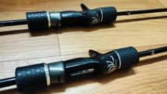 【日本未発売】 タカミテクノス ダイワ シマノ 582LM 636SBG ダブルフット ロッド