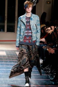 着画あり!!希少 14AW ヨウジヤマモト フラワープリント シングル