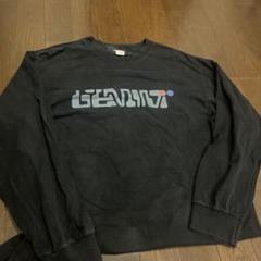 AVALONE メンズ ブラック ロングTシャツ