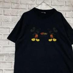 ナイキ　ディズニーUSA製90sヴィンテージTシャツシングルステッチ古着L716