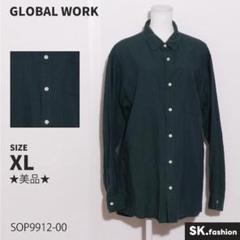 ★美品★ GLOBAL WORK トップス　シャツ　長袖　シンプル　胸ポケット