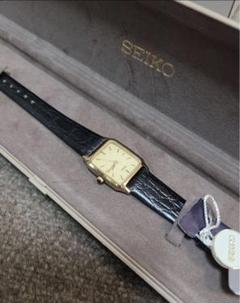 稼働品 SEIKO クオーツ 腕時計　防水　1F21-5A60　ゴールド Vintage Seiko 1F21 5A60 Yellow Dial Lady Quartz Watch Japan