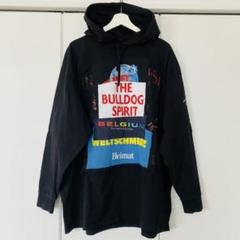 VETEMENTS パッチワークパーカーXS VETEMENTS ヴェトモン パッチワーク パーカー XS ブラック