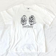 BOSSRUSH ヘボット！ 大川ぶくぶ コラボ Tシャツ 白 Mサイズ