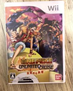 ゲームソフト　wii ワンピースアンリミテッドクルーズ