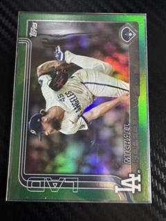 2025 Topps ドジャース　マイケル・コペック 緑リフ /99