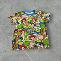 東京ディズニーリゾート公式　トイストーリー　総柄Tシャツ　150