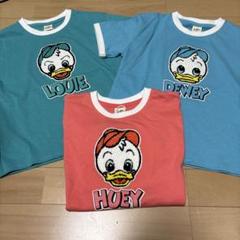 新品 ディズニー Tシャツ ルーイ デューイ ヒューイ 100cm 3枚セット