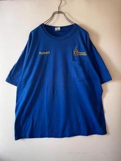 大きめ　No.2968 US古着　刺繍ロゴ　Tシャツ　XLのサムネイル
