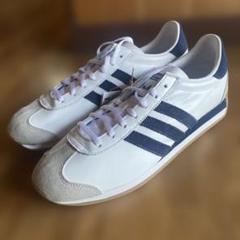 adidas カントリー　ホワイト ネイビー スニーカー　29.0 cm