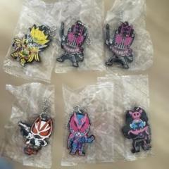 仮面ライダー ラバーキーホルダー 6個セット