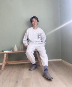 YESEYESEE Slate Mサイズ スウェット 水色 寺西拓人 ♡値下げ♡YESEYESEE スウェット timelesz 寺西拓人さん着用 L