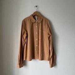 used】マーガレットハウエル MHL. 丸襟 長袖シャツ サイズI
