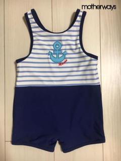 motherways(マザウェイズ)水着 95 男の子 ロンパース マリン 海