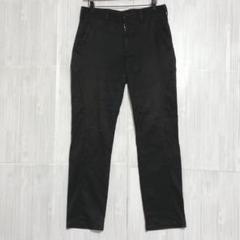 KAKEYAJEANS 立体裁断 トラウザーパンツ サーモライトツイル 黒