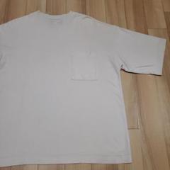 MUJI Labo ビッグシルエット 無地ポケット Tシャツ