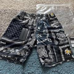 シーイン SHEIN バンダナ柄ショートパンツ Lサイズ ハーフパンツ