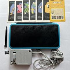 New Nintendo 2DS LL ブラック×ターコイズ　中古