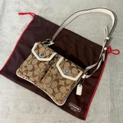Coach Signature Legacy Bag Turn Lock
