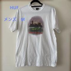 HUF メンズ　Tシャツ　M 半袖　白　ハフ