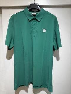 希少モデル! 美USED ANEW GOLF メンズ半袖ポロシャツ バッグロゴ