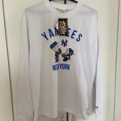 Yankees ロングスリーブ Tシャツ ホワイト