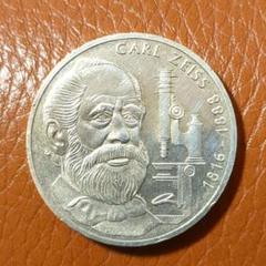 1988年）ドイツ カール・ツァイス 10マルク 銀貨 - メルカリ