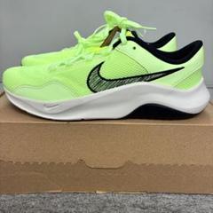 ナイキメンズスニーカージョギングランニングトレーニングシューズ蛍光イエロー新品
